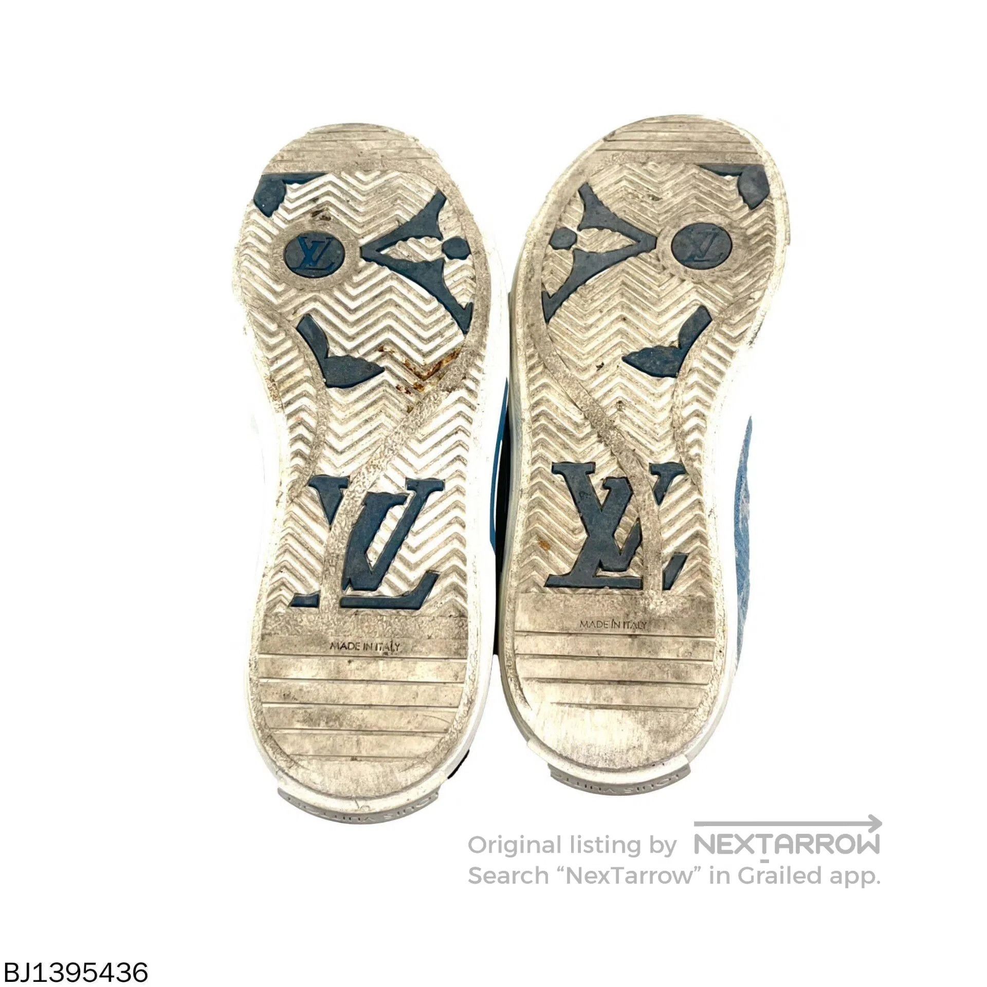 Louis Vuitton louis vuitton charlie denim sneakers size 37.5. Size US 7.5 / EU 40-41 - 4 Thumbnail