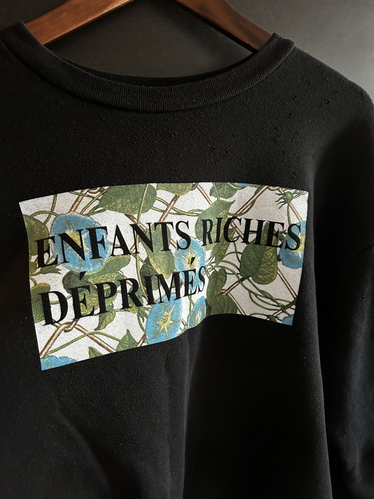 Enfants Riches Deprimes ENFANTS RICHES DEPRIMES FLORAL LOGO SWEATSHIRT Size US L / EU 52-54 / 3 - 3 Thumbnail