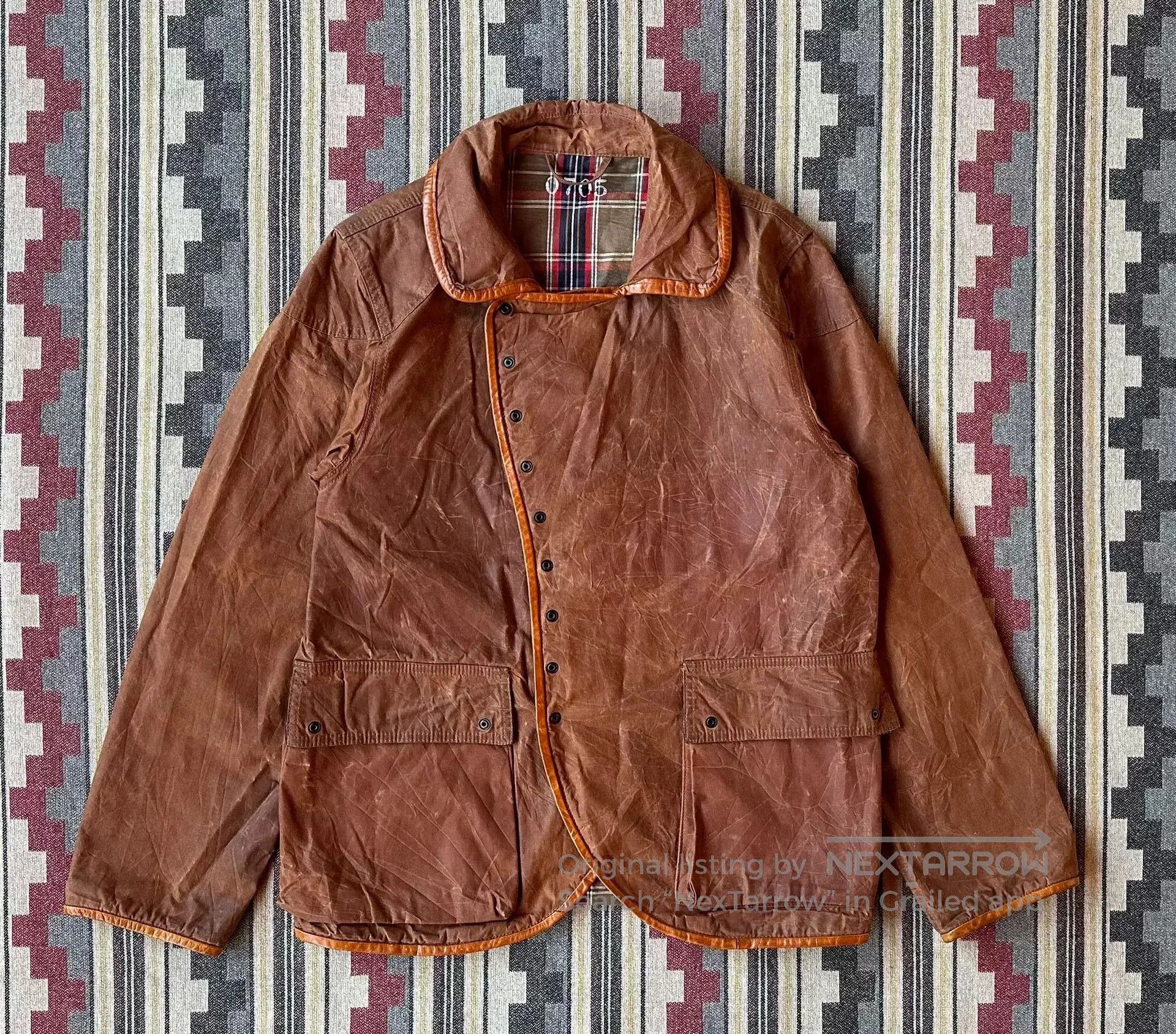 Kapital vintage kapital waxed fabric jacket. Size US M / EU 48-50 / 2 - 1 Thumbnail