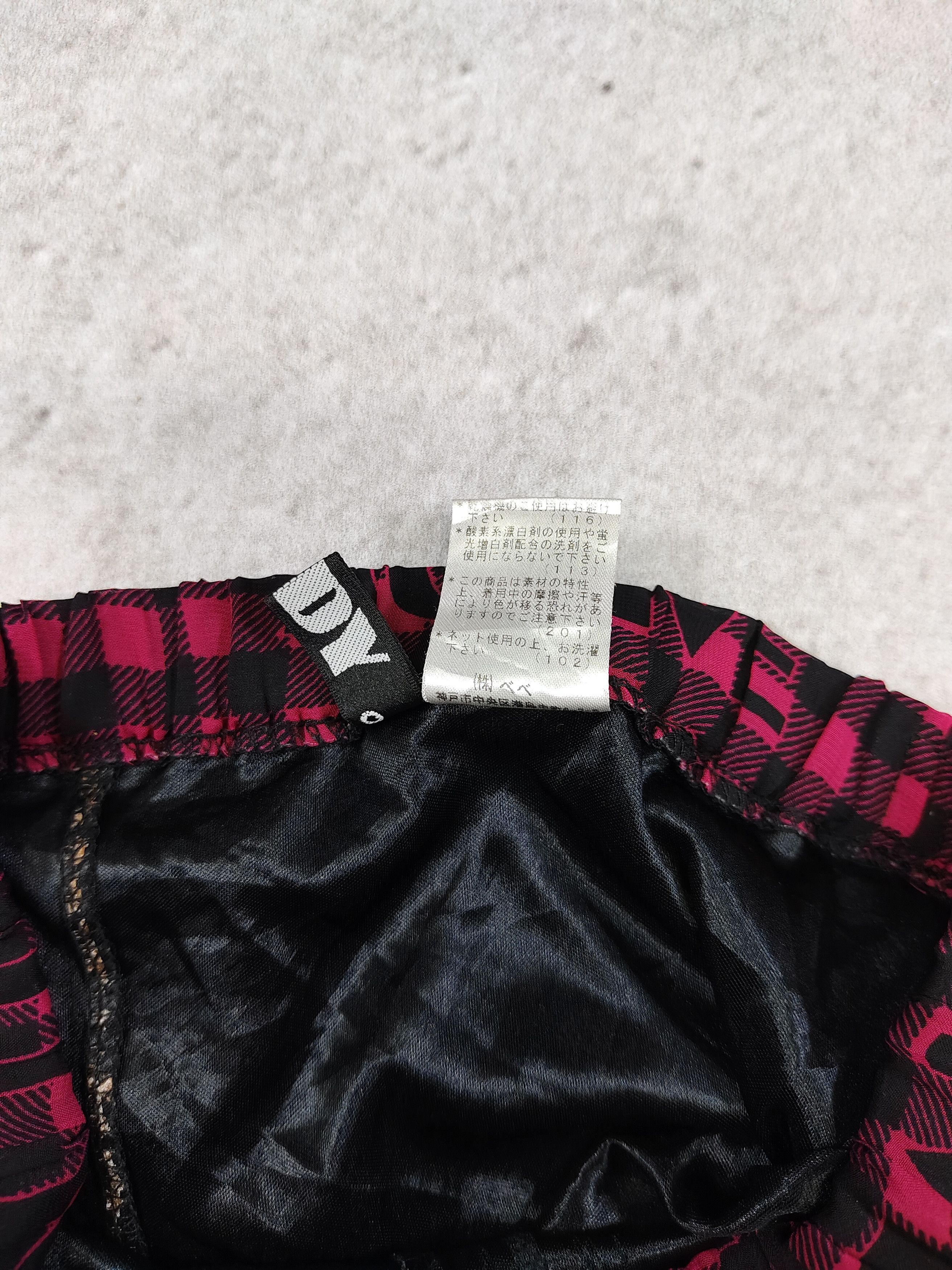 Japanese Brand ZIDDY🇯🇵 Flowy Harajuku Punk Kawaii Gingham Ruffle Skort Size 30" / US 8 / IT 44 - 7 Thumbnail