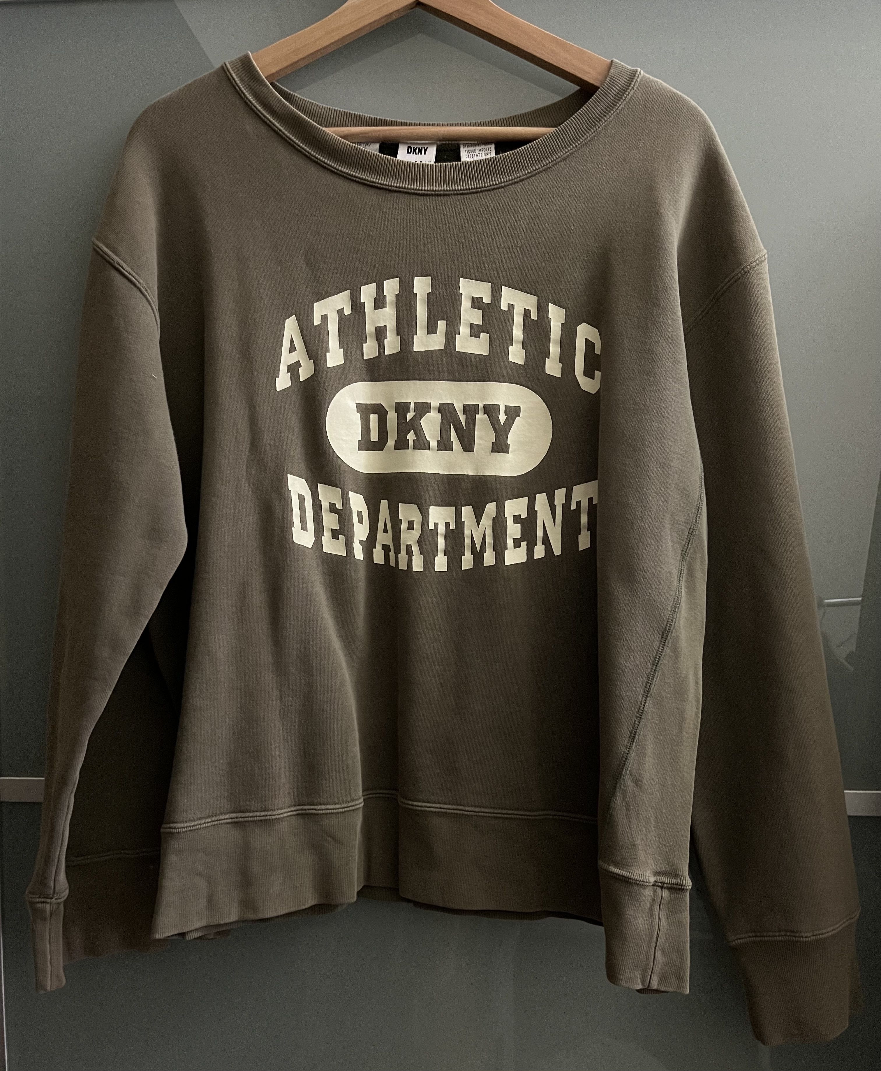 DKNY VINTAGE 90S DKNY CROPPED LOGO SWEATSHIRT Size US S / EU 44-46 / 1 - 2 Thumbnail