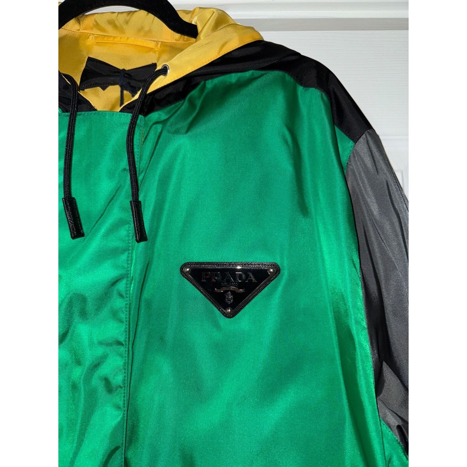 Prada Prada SS20 Aoyama Oversized Nylon Jacket Medium M Size US M / EU 48-50 / 2 - 3 Thumbnail