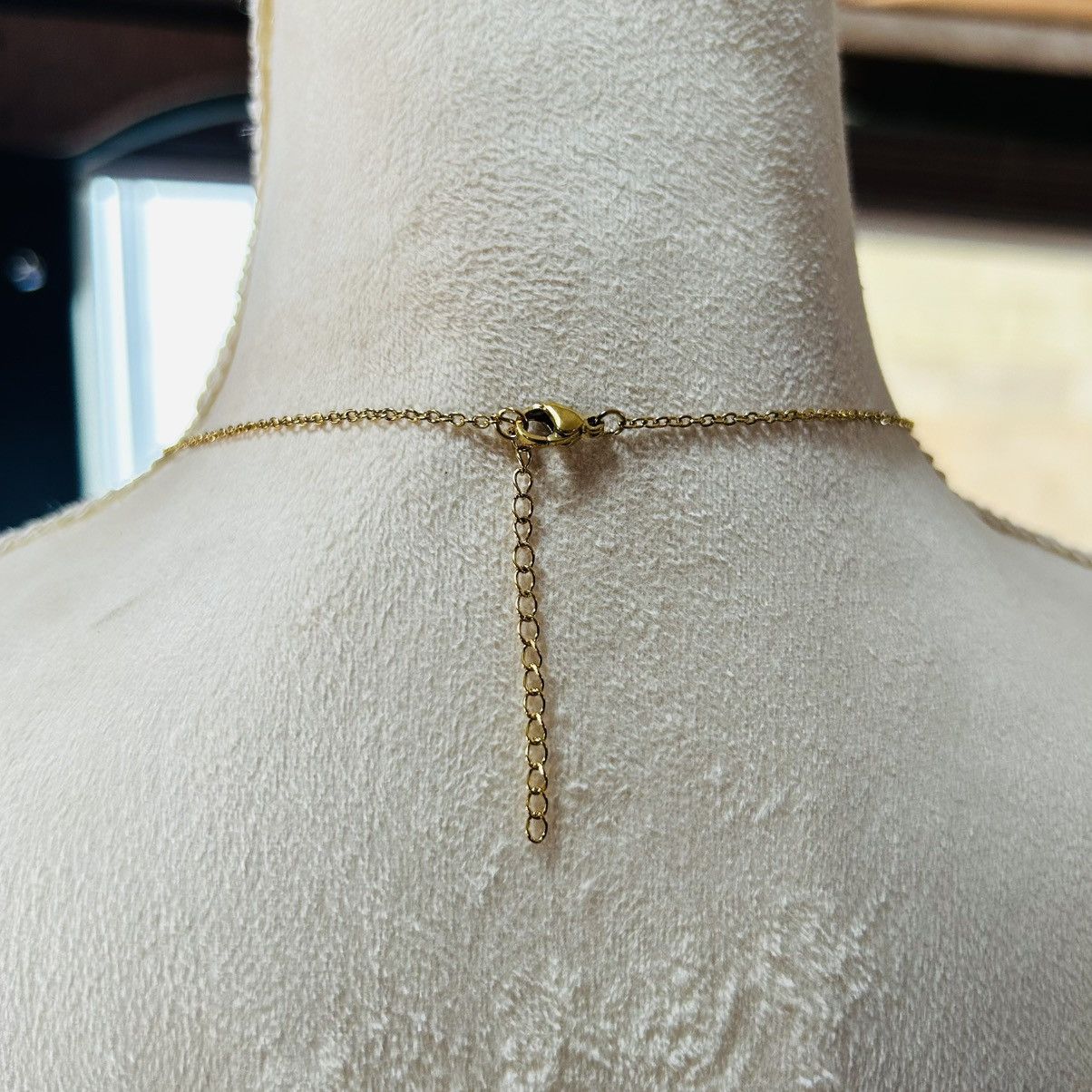 Vintage Vintage 50’s salvaged filigree pendant on chain necklace Size ONE SIZE - 5 Thumbnail