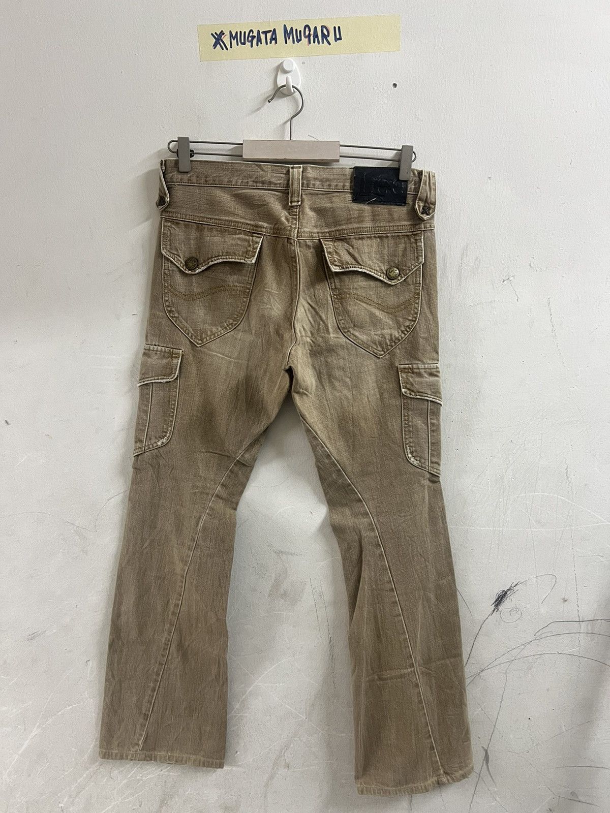 Other FLARED🔥LEE CARGO DISTRESSED DENIM PANT Size US 30 / EU 46 - 11 Thumbnail