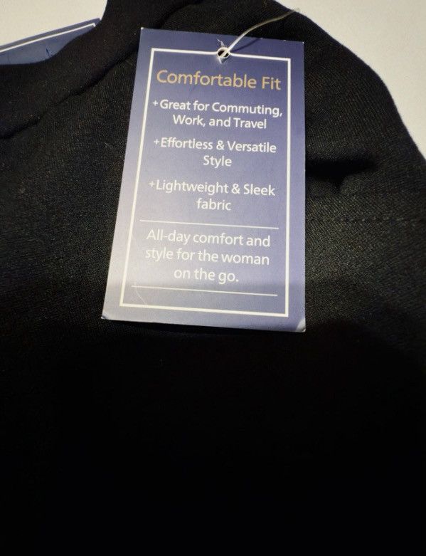 Other Lark + Grey 1XL Black Stretch Trousers – Lightweight - NWT Size 40" / US 18 - 7 Thumbnail