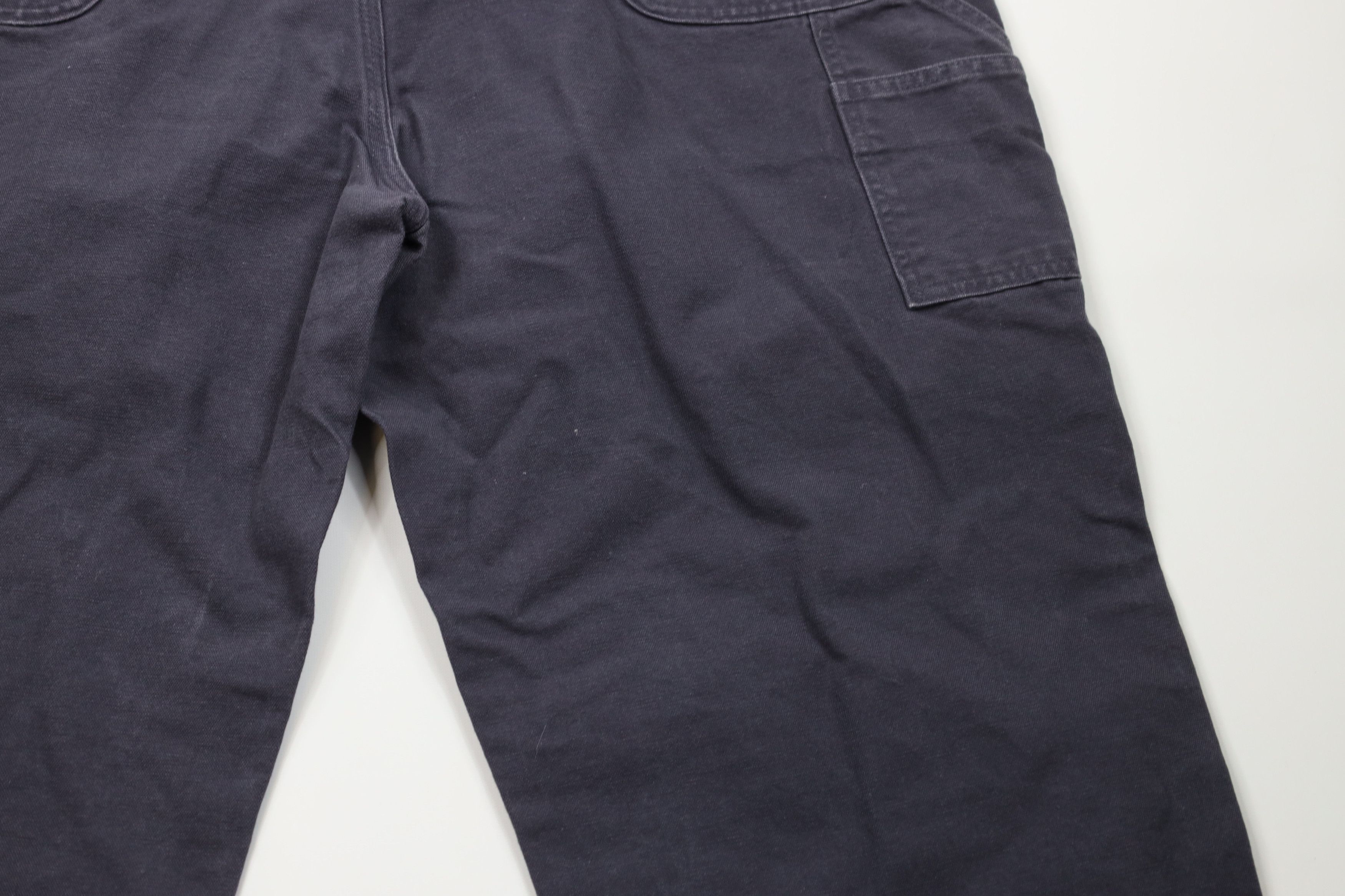 Carhartt Vintage Y2K Carhartt Wide Leg Canvas Dungaree Pants Blue Size US 44 / EU 60 - 14 Thumbnail
