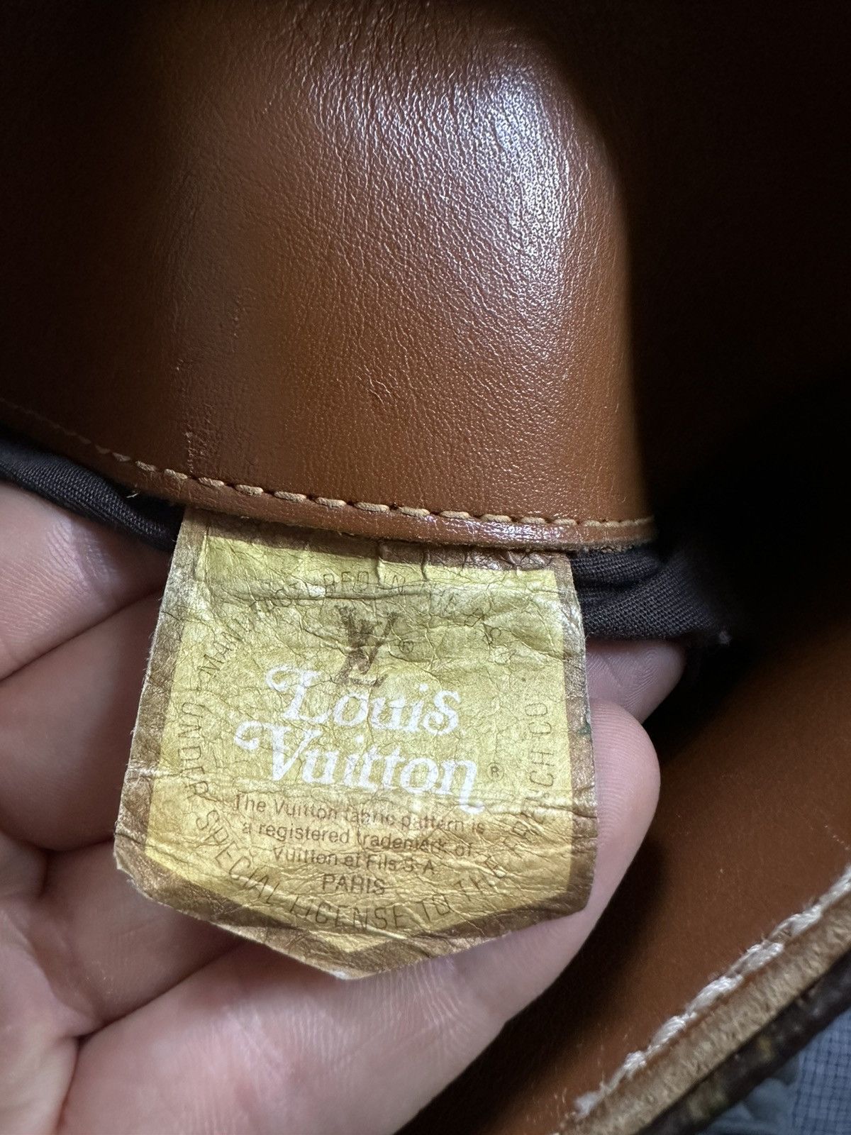 🔥 Louis Vuitton Monogram Bucket GM Bag French Co. Vintage