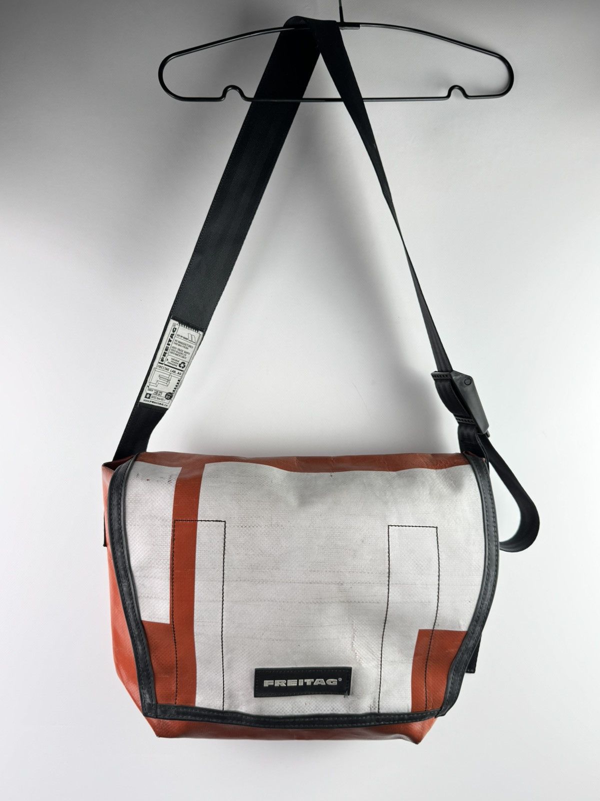 F12 DRAGNET　グレー Freitag × Streetwear Freitag F12 Dragnet Recycled