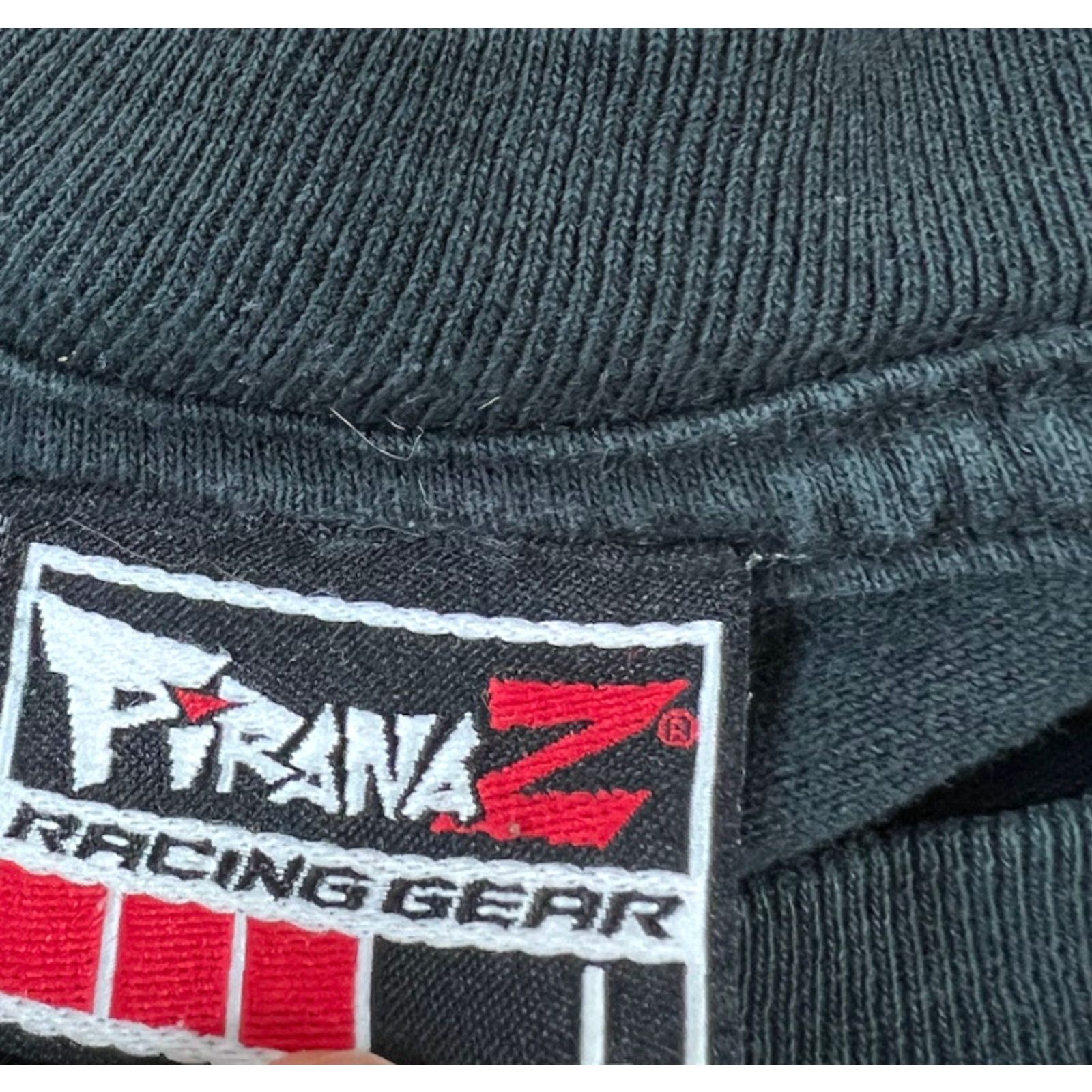 Vintage VINTAGE Pirana T-Shirt Racing Gear Mens Black L Shirt Short Sleeve Size L Size US L / EU 52-54 / 3 - 6 Thumbnail