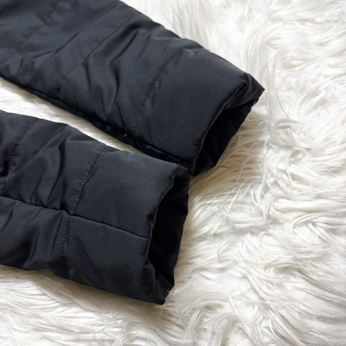Hermes Hermes W-ZIP padded nylon jacket XL black HERMES puffer Size US XL / EU 56 / 4 - 14 Thumbnail