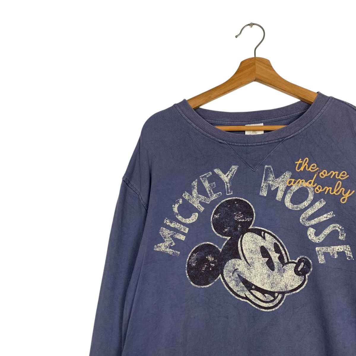 Disney Disney Mickey Mouse The One And Only Sweatshirt Size US M / EU 48-50 / 2 - 6 Thumbnail