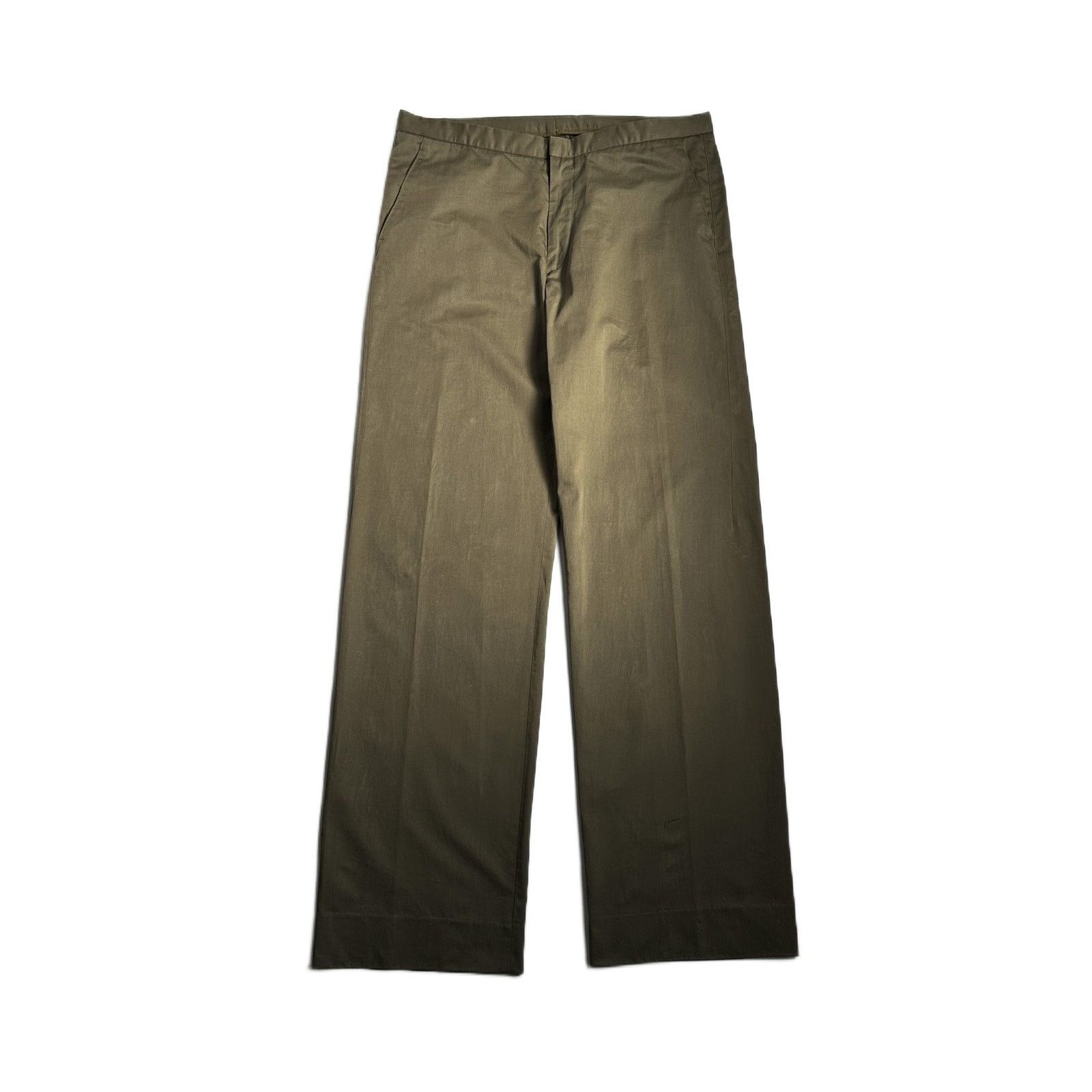 Jil Sander Jil Sander Corduroy Green Men's Chino Pants Vintage