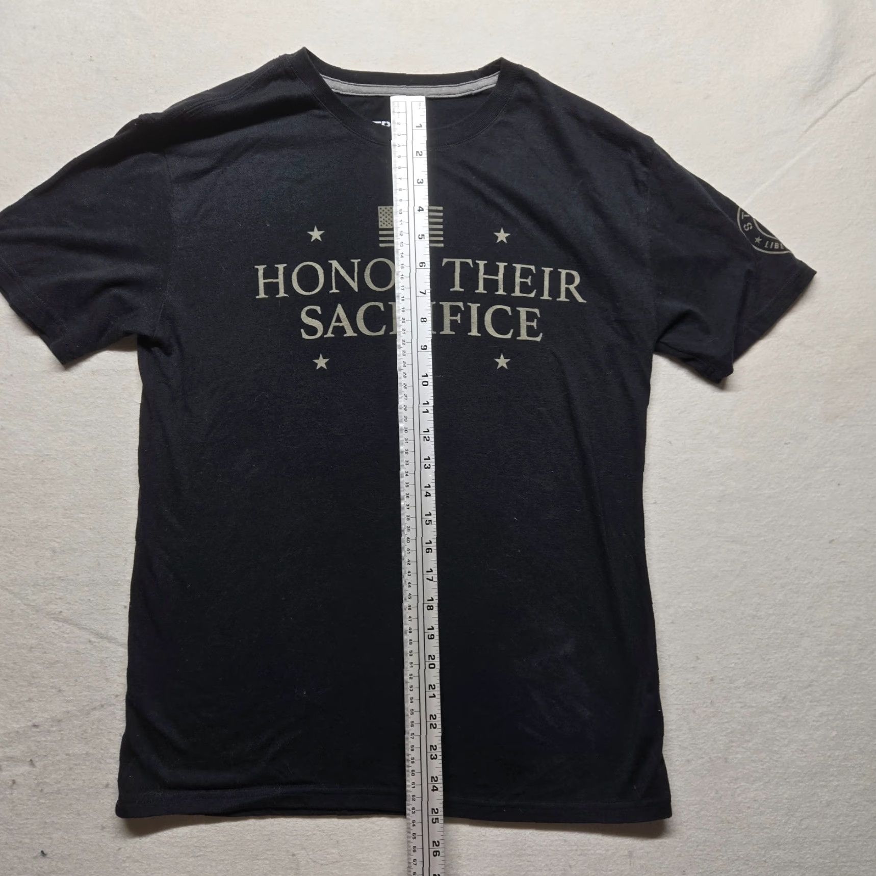 Vintage VINTAGE Hold Fast Military T-Shirt Men Small Black USA Honor Their Sacrifice Patriot Tee Short Sleeve Cotton All Seasons 2020s Size US S / EU 44-46 / 1 - 6 Thumbnail