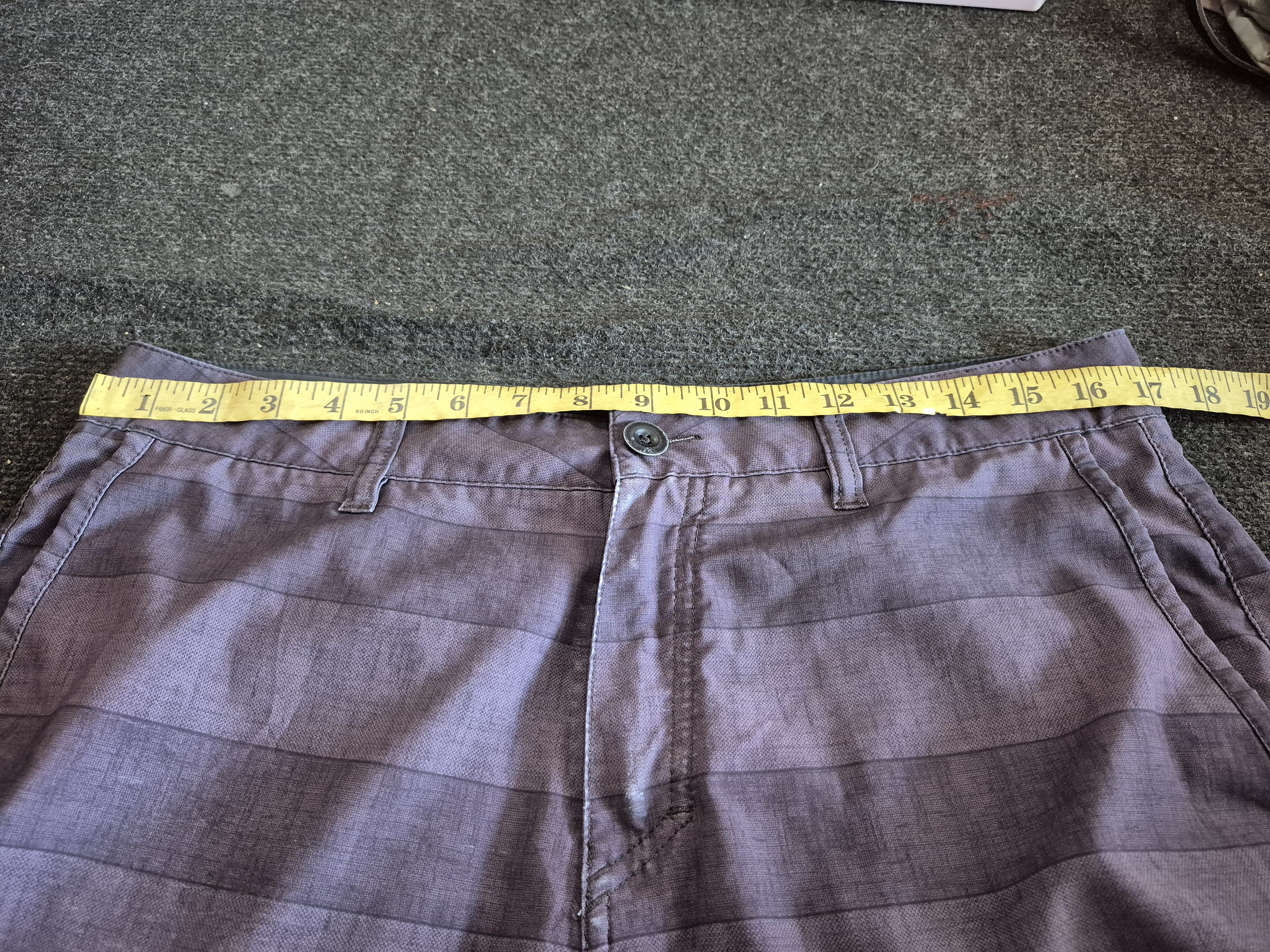 Quiksilver 🔥 Quiksilver Stripes Beach Shorts Surf Skate Size US 34 / EU 50 - 8 Thumbnail