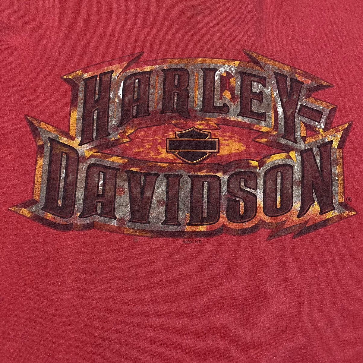 Harley Davidson × Vintage Vintage y2k harley davidson paris backhit Size US XL / EU 56 / 4 - 3 Thumbnail
