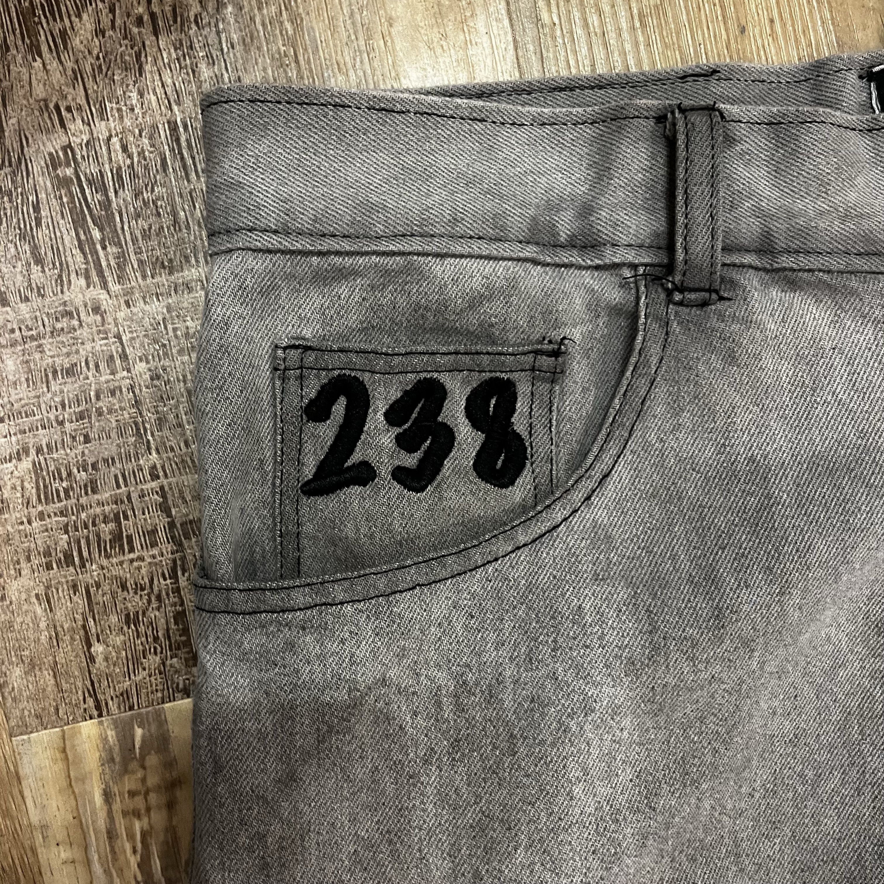 Vintage Digits Grey Baggy Pants Large Size US 36 / EU 52 - 3 Thumbnail