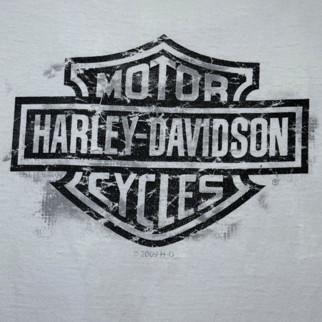 Harley Davidson Harley Davidson 2009 Renton WA Off White Tee XXL Vintage GUC Size US XXL / EU 58 / 5 - 7 Thumbnail