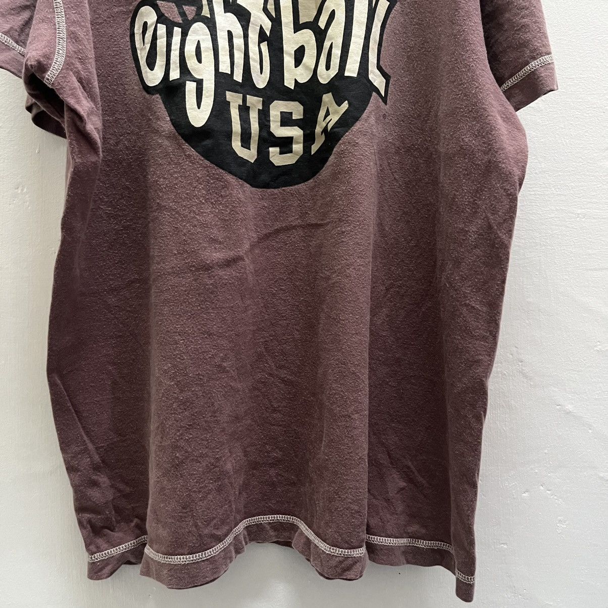 Vintage 🔥Vintage Eight Ball Big Logo Skate Tees Size US XL / EU 56 / 4 - 7 Thumbnail