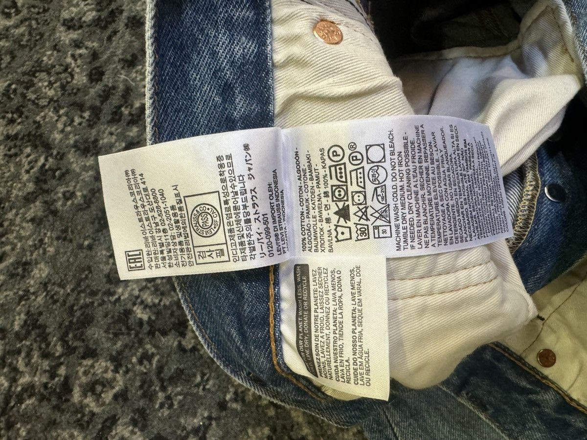 DENIM TEARS Levi's 501 Cotton Rhinestone Wreath Jeans Size 34 Size US 34 / EU 50 - 6 Thumbnail