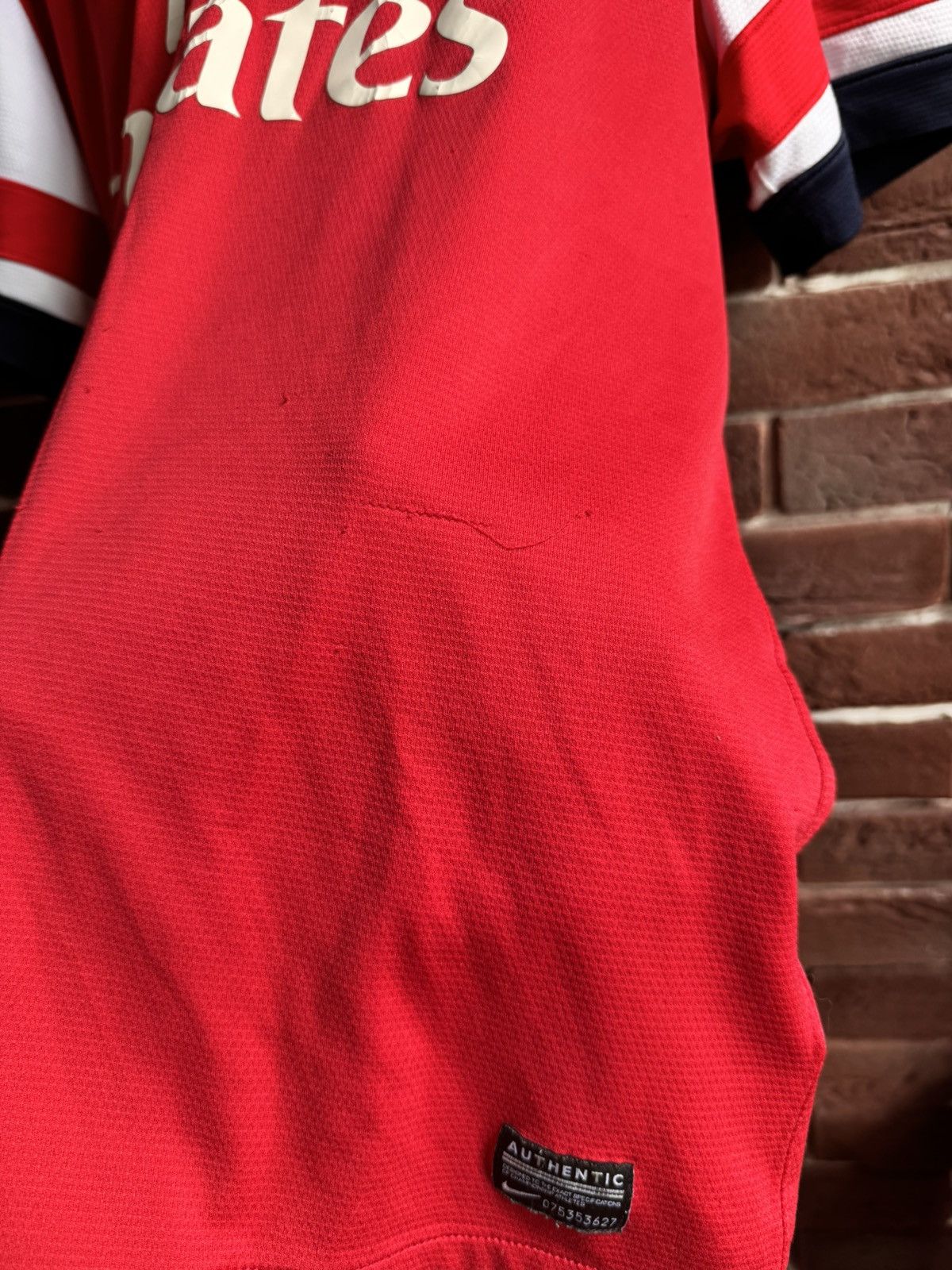 Nike arsenal londyn Y2K Red Jersey Nike Swoosh Soccer kit large Size US L / EU 52-54 / 3 - 5 Thumbnail