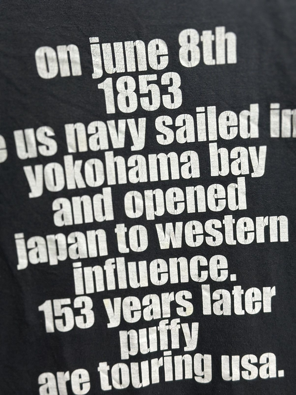 Japanese Brand × Vintage Vintage Puffy Quotes Faded Tee Size US M / EU 48-50 / 2 - 7 Thumbnail