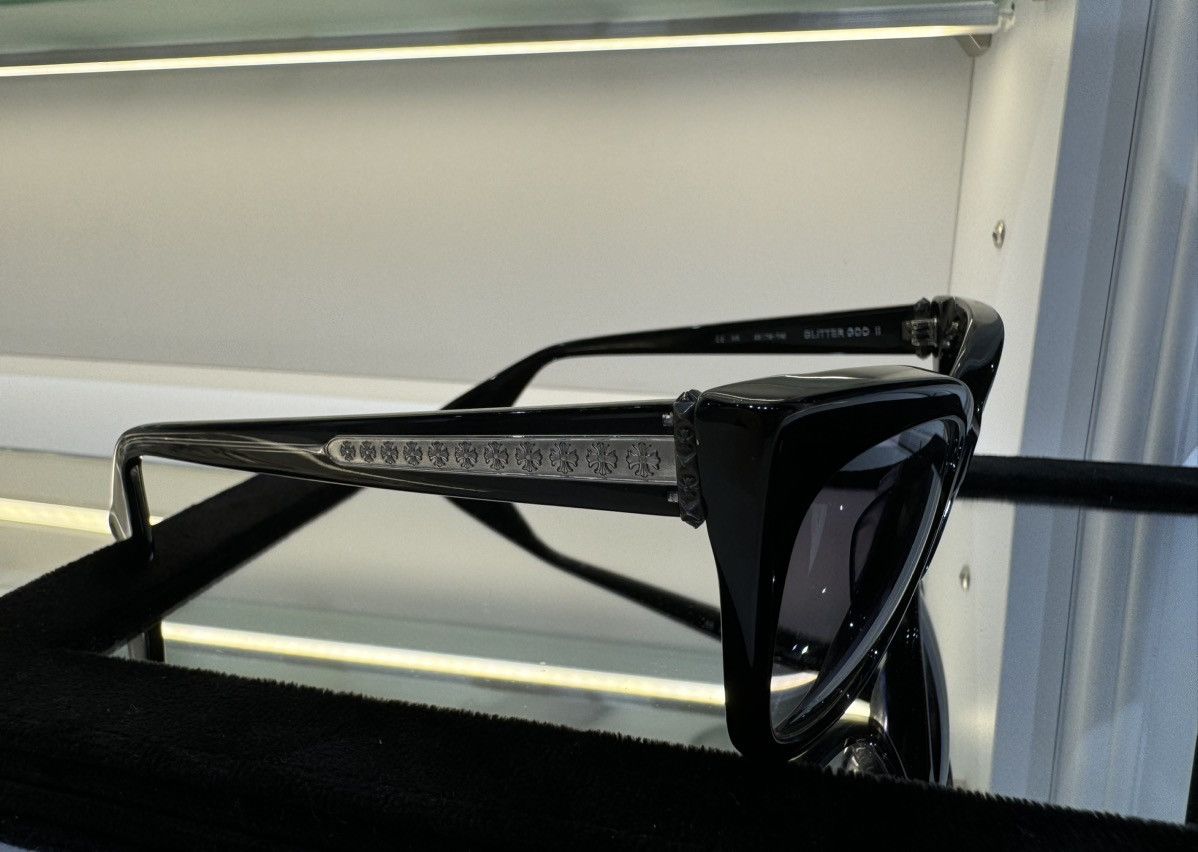Chrome Hearts Chrome Glitter Goo ll Glasses Size ONE SIZE - 1 Thumbnail