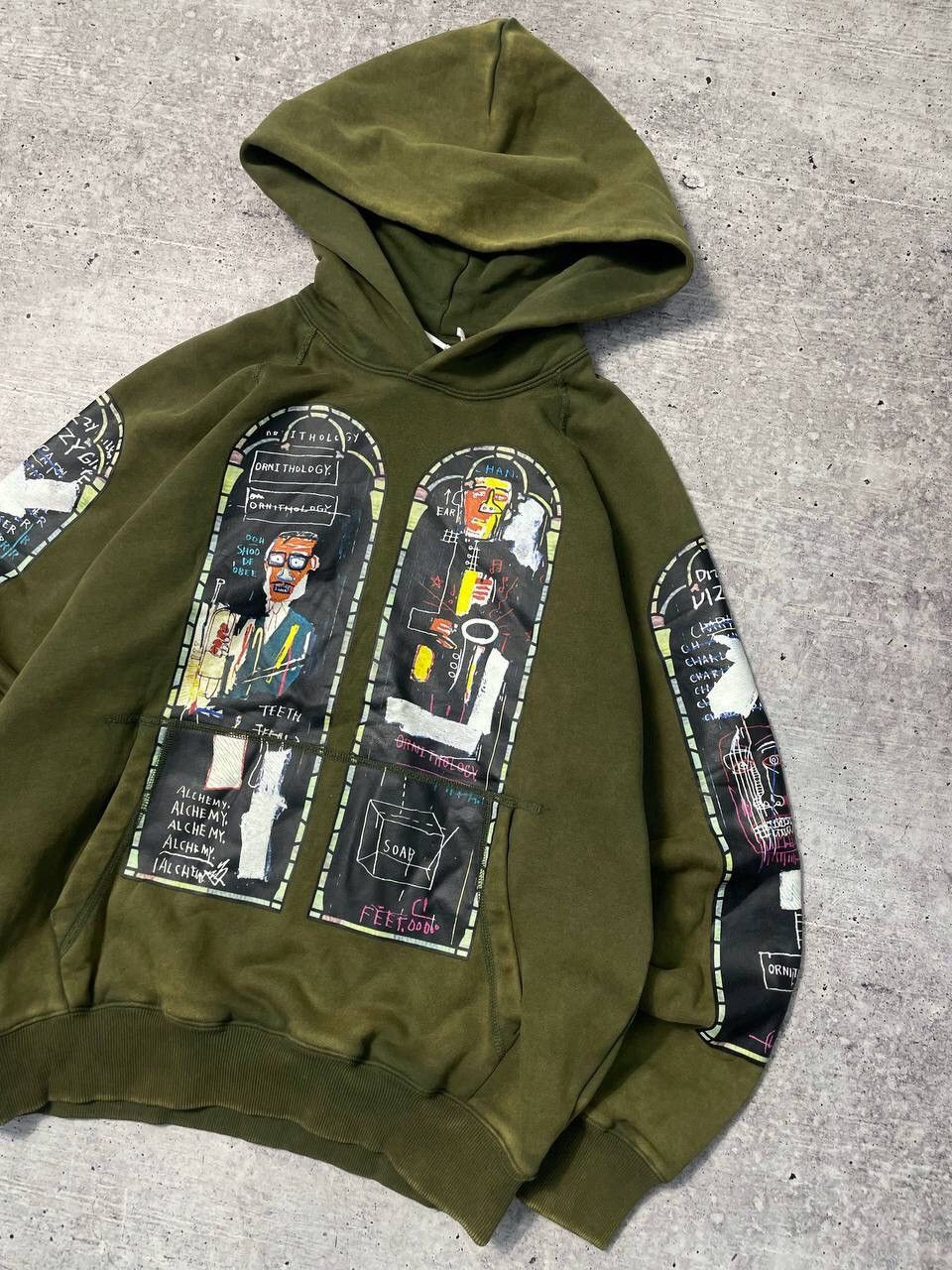 H&M × Jean-Michel Basquiat × Who Decides War Who Decides War H&M Printed Logo Hoodie Y2K Size US XS / EU 42 / 0 - 4 Thumbnail