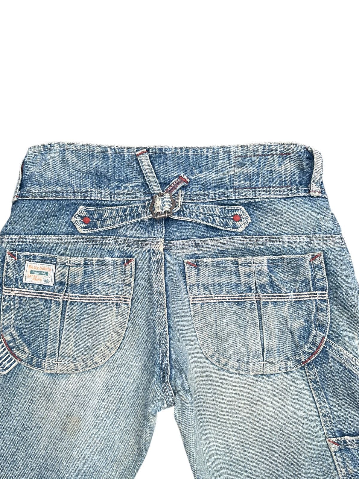 Japanese Brand Vintage Betty Smith Flare Distresed Size 29" - 8 Thumbnail
