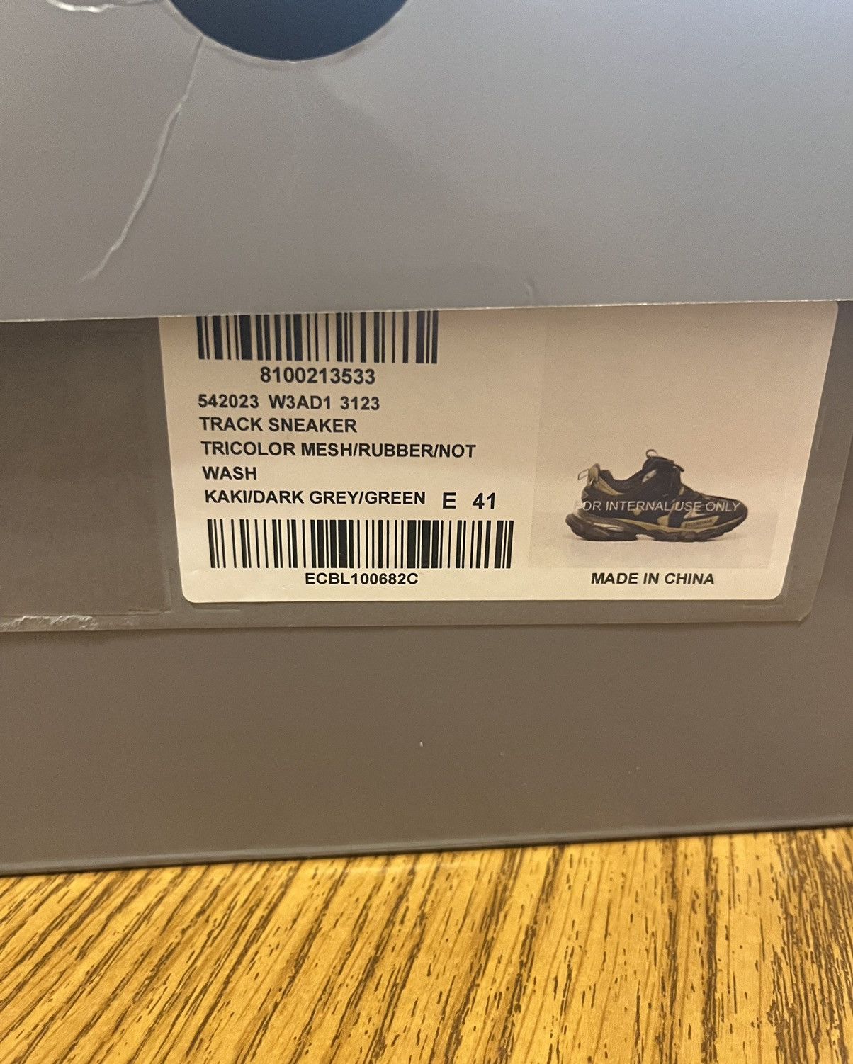 Balenciaga Balenciaga Track Sneaker (Green/Navy) Size US 8 / EU 41 - 9 Thumbnail