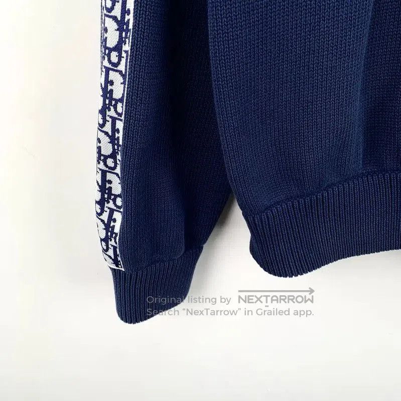 Dior Dior Men's Blue Cotton Sweater . Size US L / EU 52-54 / 3 - 5 Thumbnail
