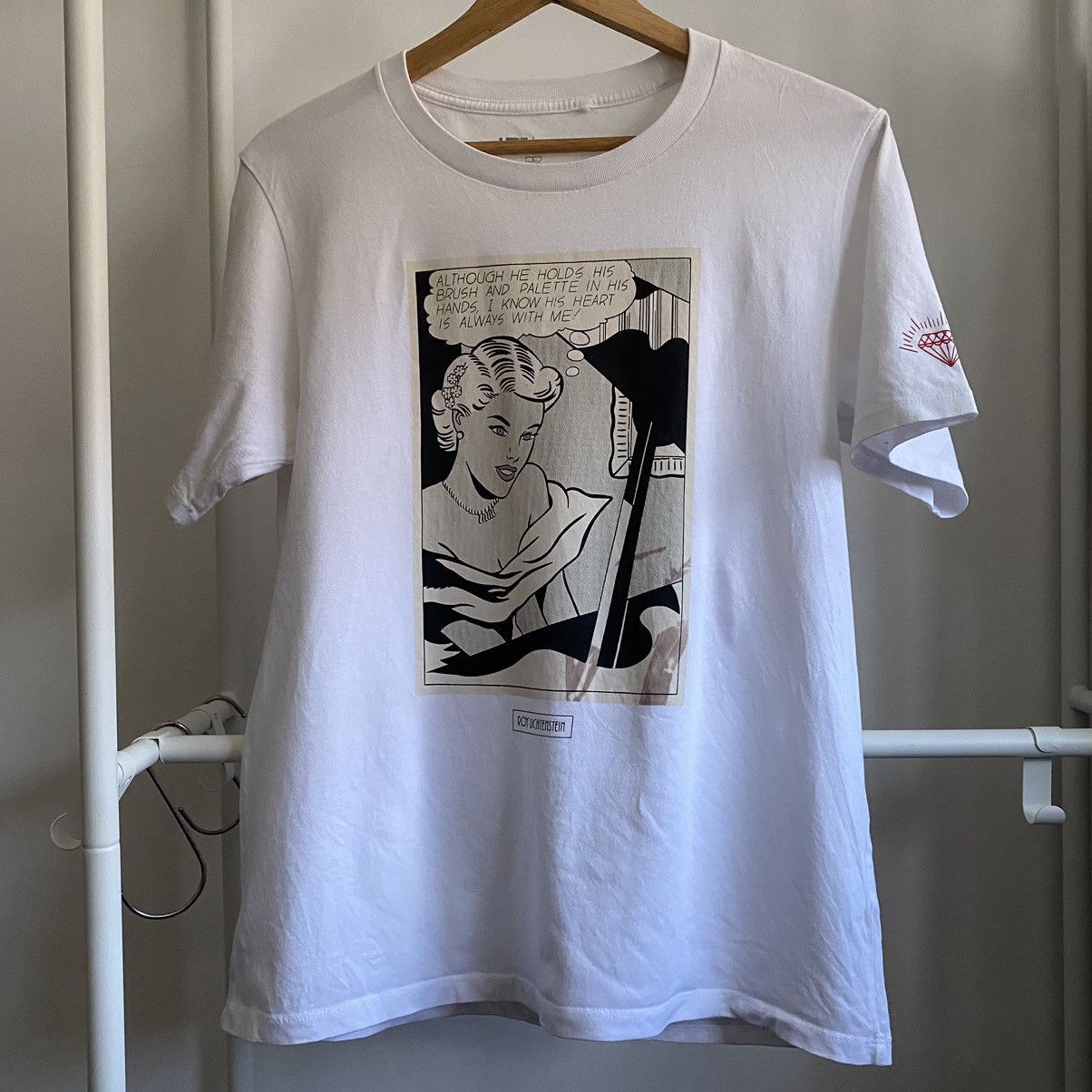 Uniqlo UNIQLO Roy Lichtenstein “Girl at Piano” tee shirt Size US L / EU 52-54 / 3 - 1 Thumbnail