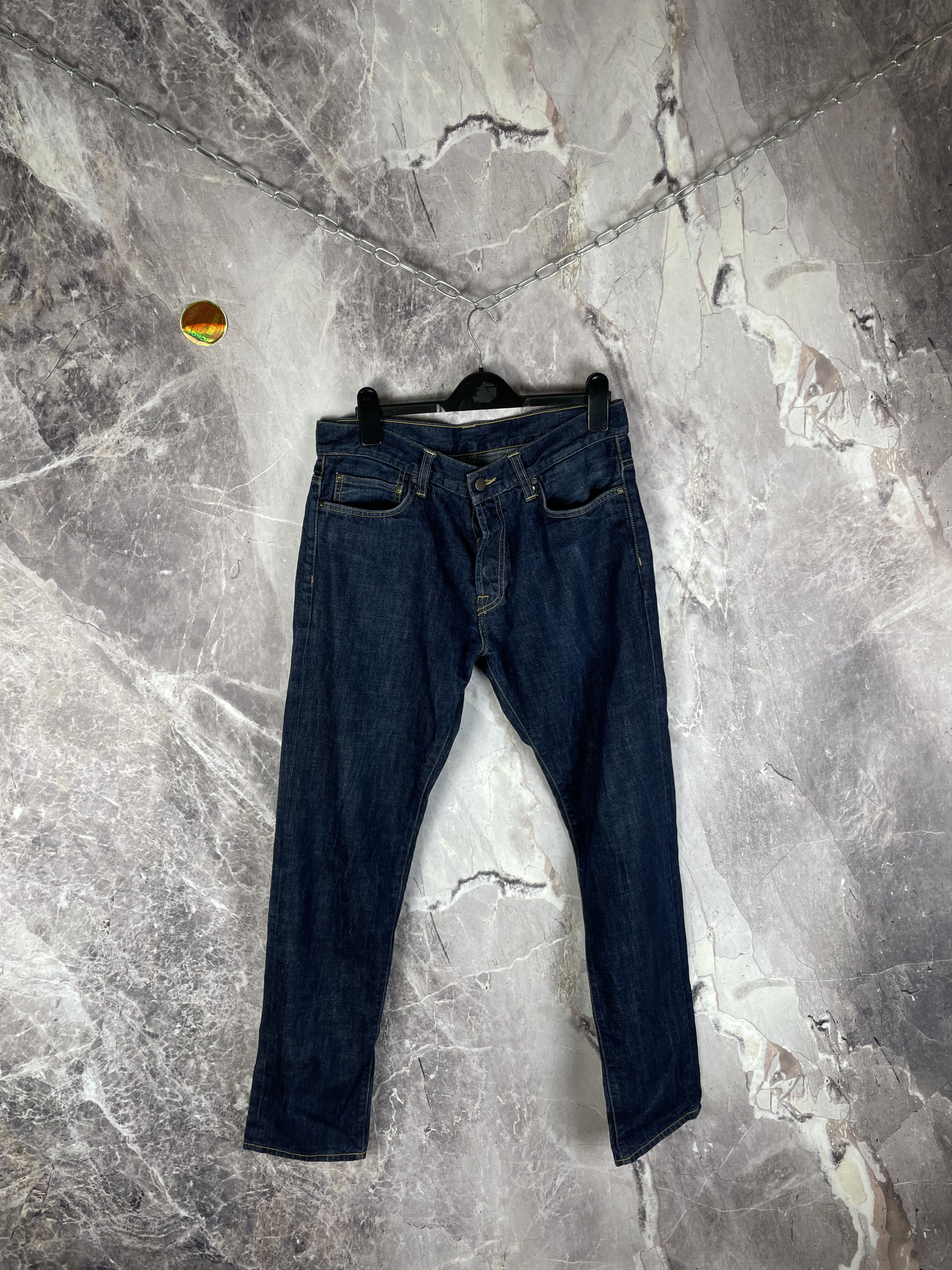 Carhartt Wip Carhartt WIP Сolondike Vintage Mens Jeans Denim Pants Size US 32 / EU 48 - 4 Thumbnail