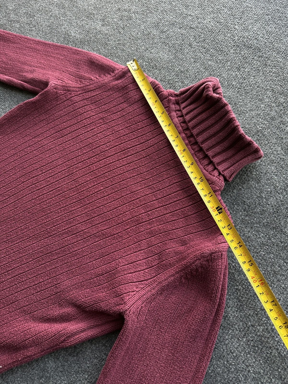 Ralph Lauren 🚨POLO JEANS CO RALPH LAUREN RARE BURGUNDY SWEATER Size S / US 4 / IT 40 - 16 Thumbnail