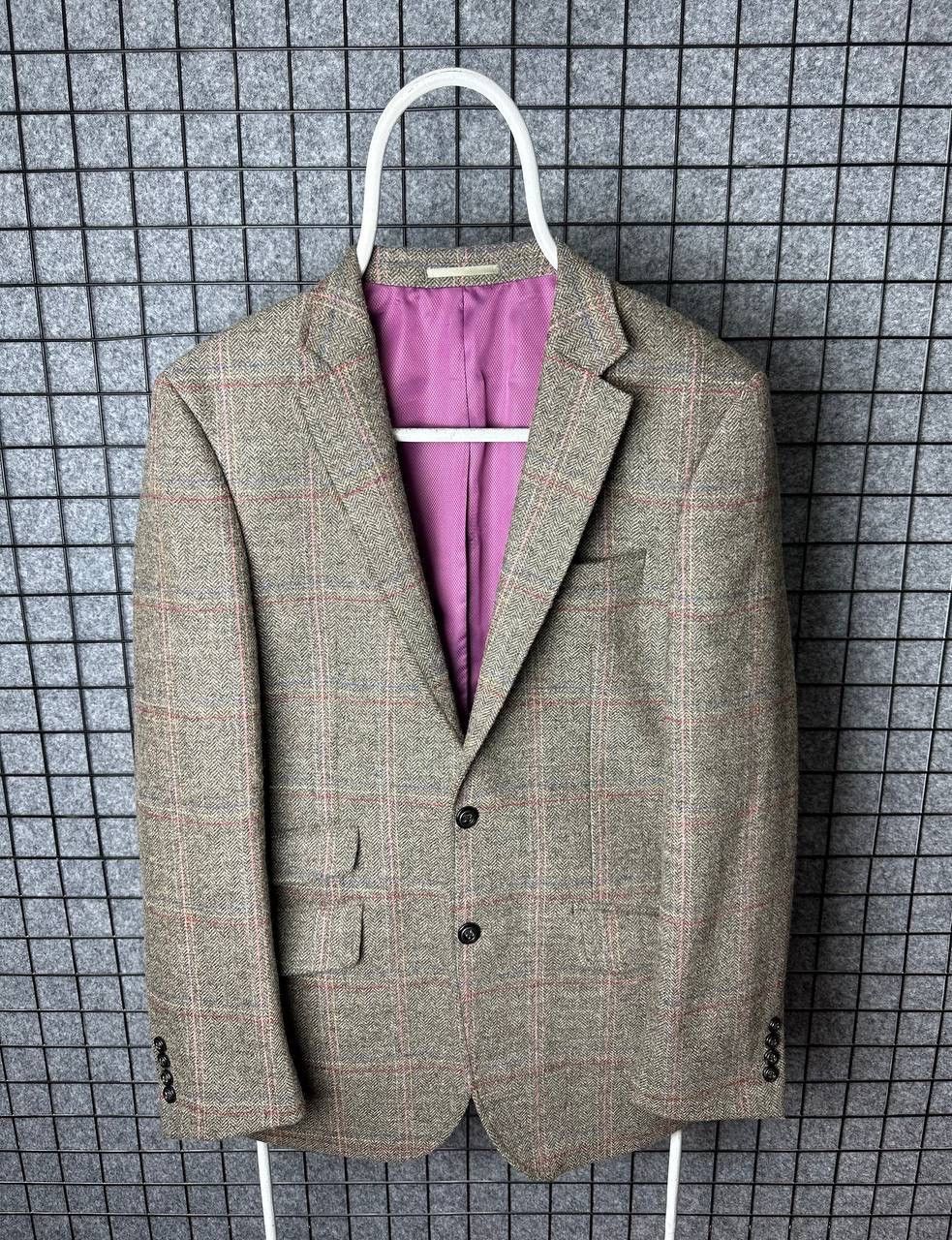 Vintage Af White Clothing tweed blazer wool size 42R Size 42R - 1 Thumbnail