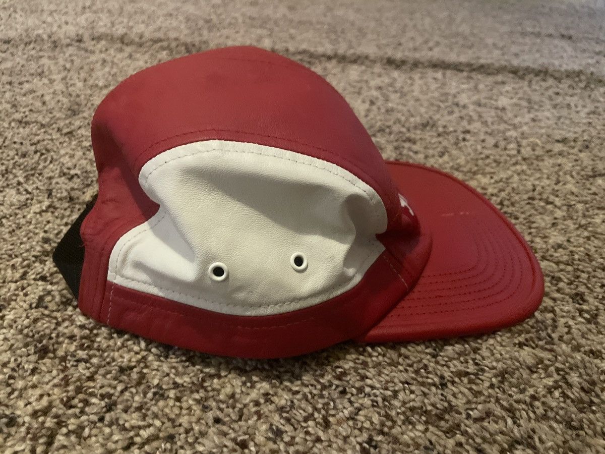 Supreme Supreme 2 Tone Leather Camp Cap Size ONE SIZE - 4 Thumbnail