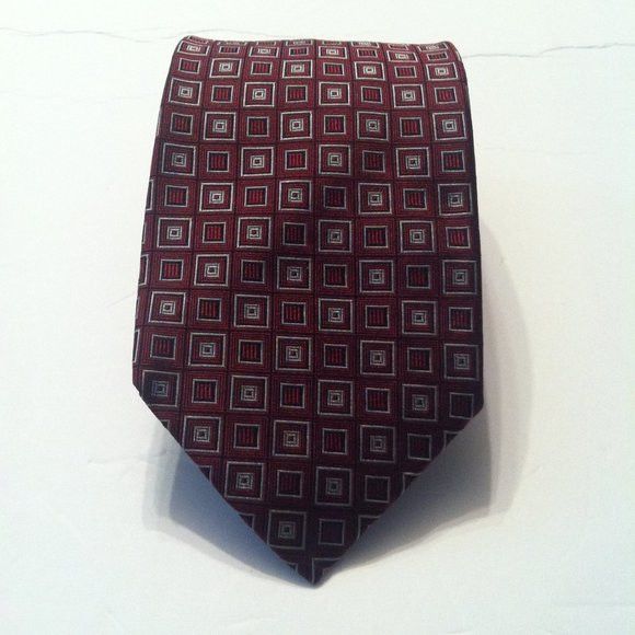 Jos. A. Bank JOS.A.BANK SIGNATURE COLLECTION MENS NEW SILK TIE W: 3 3/4" Size ONE SIZE - 2 Thumbnail