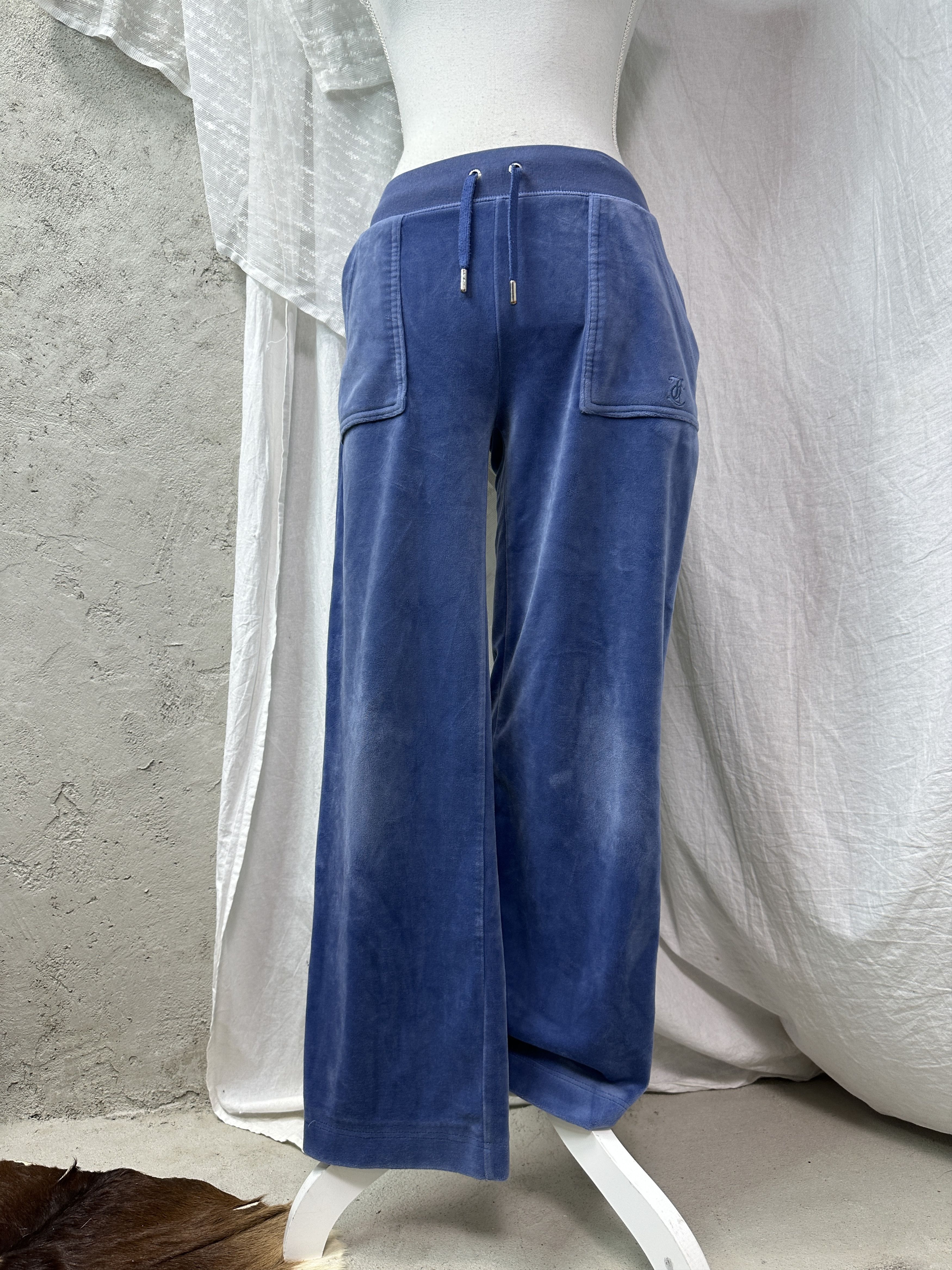 Juicy Couture Vintage Velvet Streetwear Juicy Couture Sweatpants Y2K Size 24" / US 00 / IT 34 - 1 Thumbnail