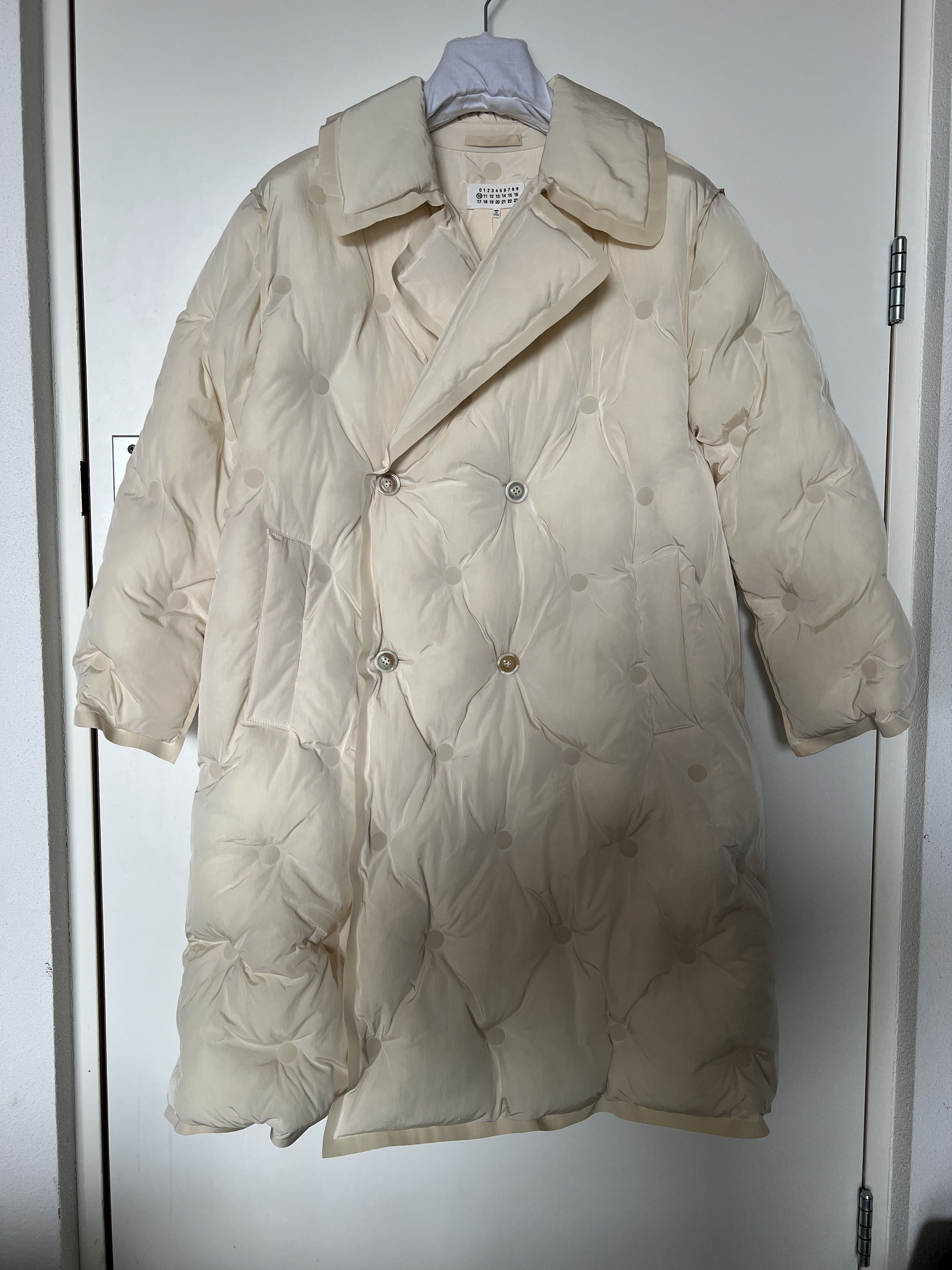 Maison Margiela Glam Slam oversized double-breasted puffer