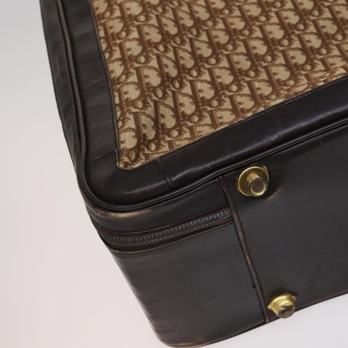 Dior DIOR Trotter Canvas Suitcase Brown Size ONE SIZE - 16 Thumbnail