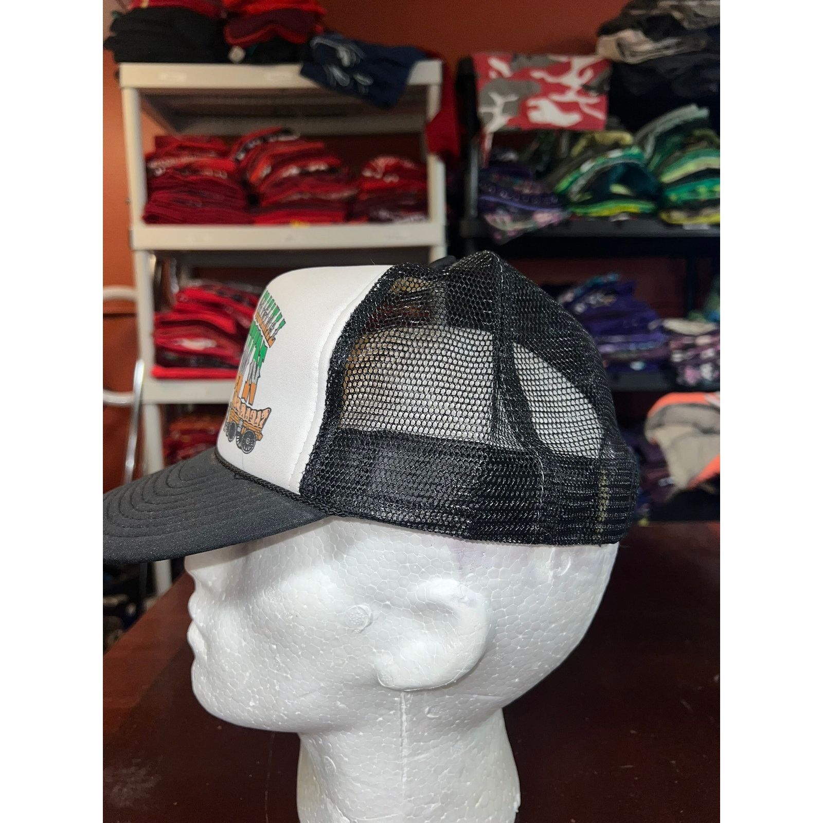Vintage Vintage South Dakota Snapback Trucker Hat Town Cowboy VTG OS Size ONE SIZE - 4 Thumbnail