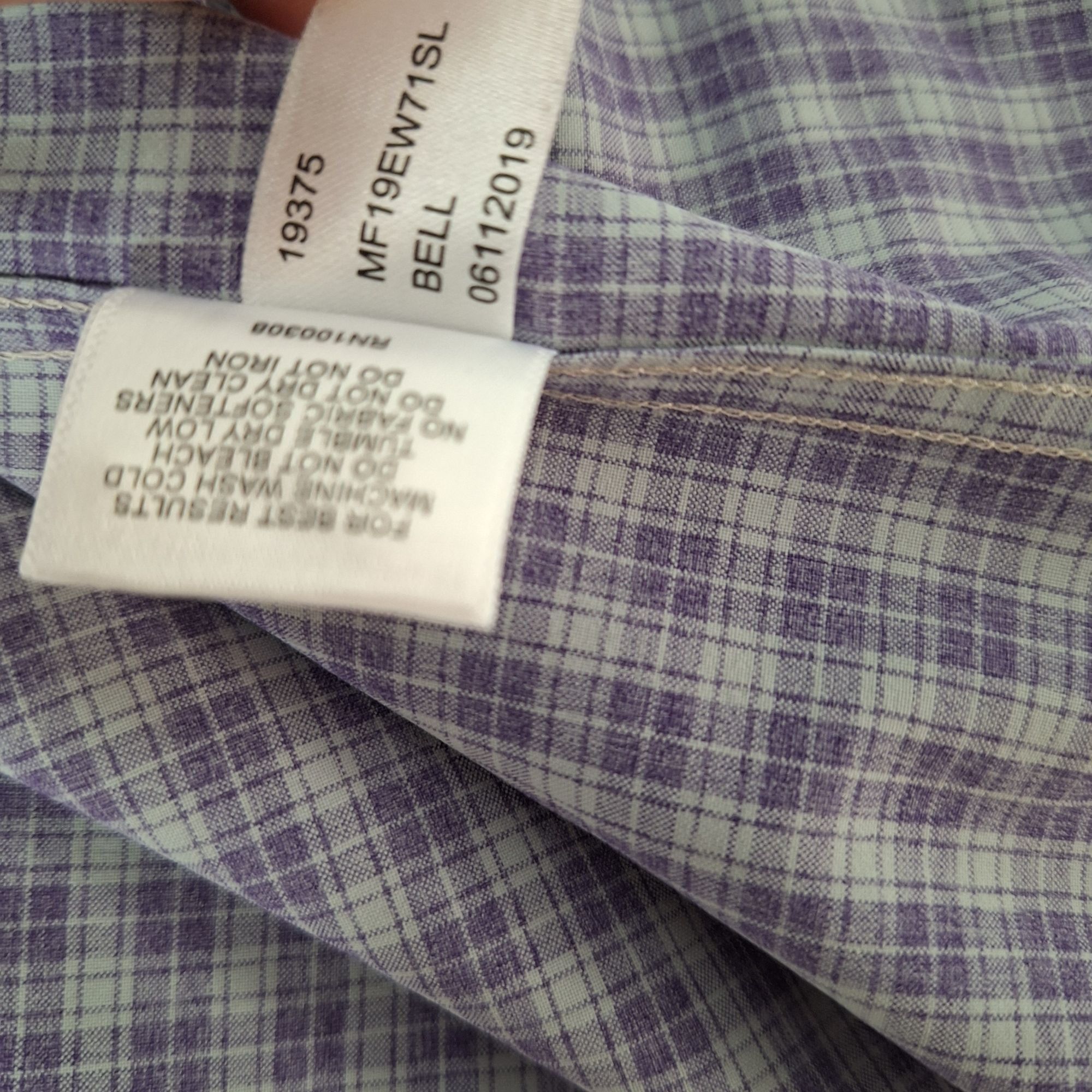 Peter Millar Peter Millar Summer Comfort Hartford Sport Shirt Blue Plaid Size US L / EU 52-54 / 3 - 6 Thumbnail