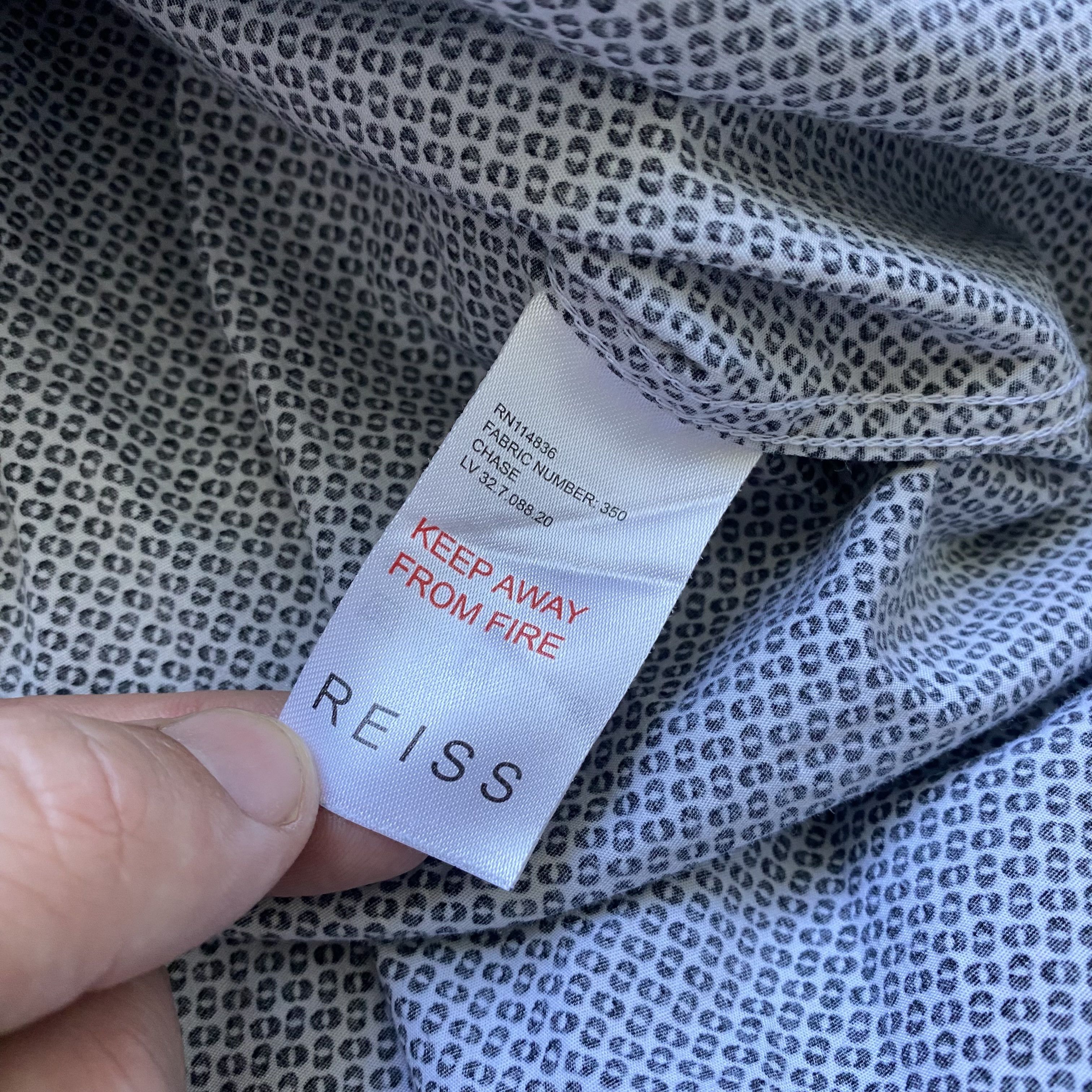 Reiss 👔 Luxury Reiss shirt button up oldmoney Long sleeve Size US L / EU 52-54 / 3 - 7 Thumbnail
