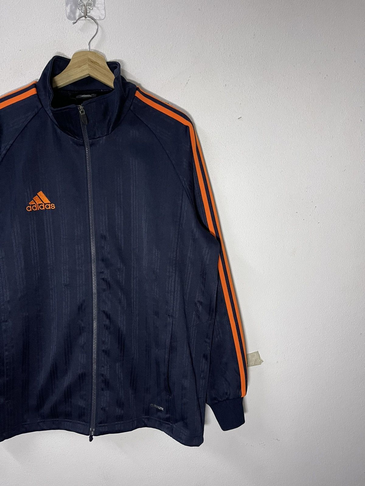 Adidas Adidas Track Jacket Stripes Orange Size US L / EU 52-54 / 3 - 3 Thumbnail