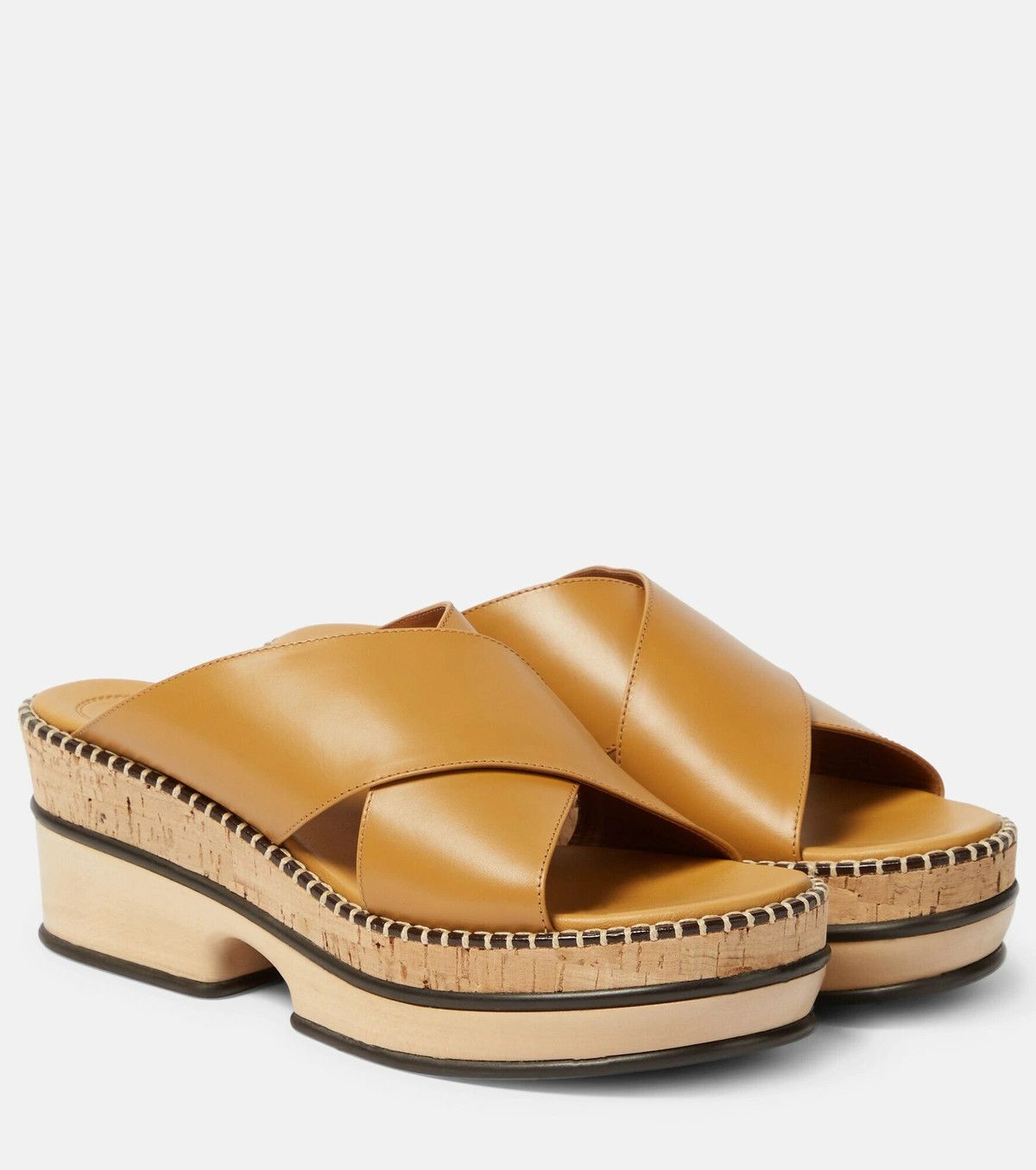 Chloe o1y0825 Mules in Camel Size US 5 / IT 35 - 1 Thumbnail
