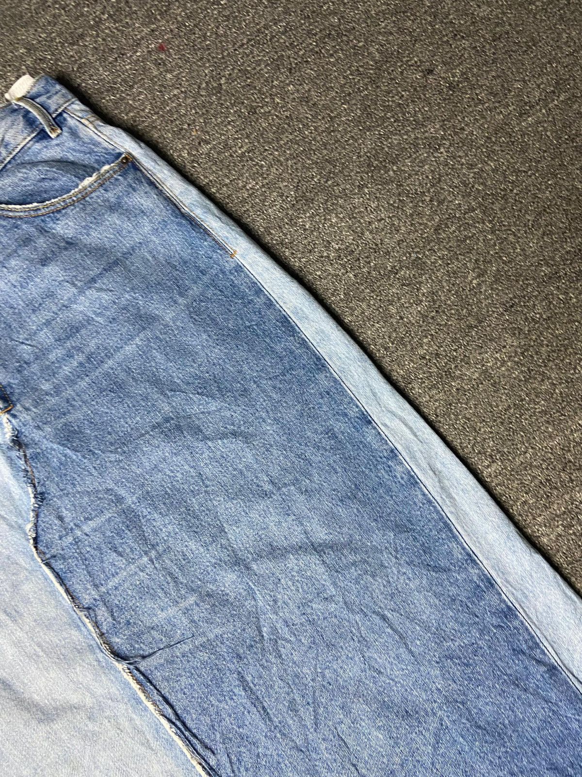 Zara Zara TRF IX’D Makers Two Tone Jeans Skirts (165) Size 32" / US 10 / IT 46 - 12 Thumbnail