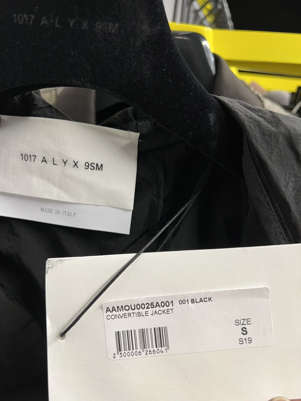 1017 ALYX 9SM × MMW Alyx Black Convertible Nylon Jacket Size US S / EU 44-46 / 1 - 10 Thumbnail