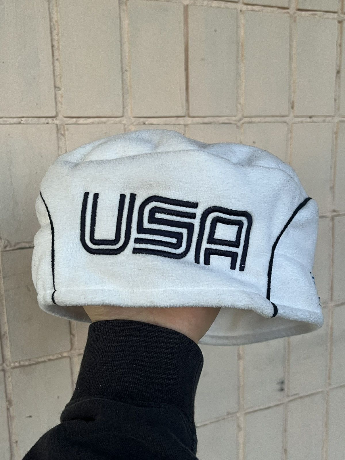 USA Olympics Vintage Barret Usa Olympic 2006 Archive Y2K Torino Hat Size ONE SIZE - 2 Thumbnail