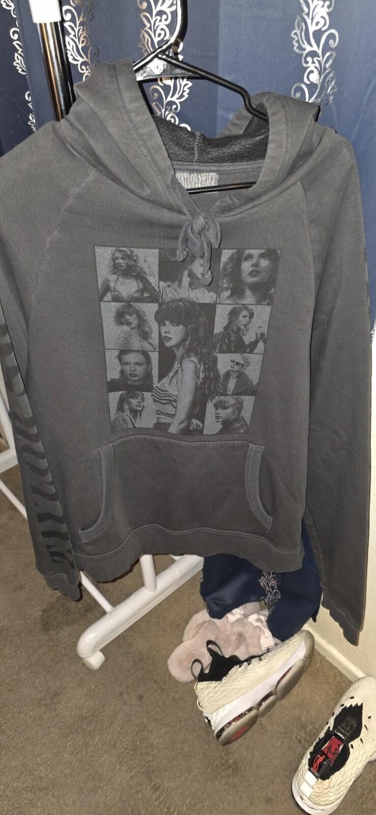 Other Taylor Swift Eras Tour Merch Black Hoodie NWOT Medium Size M / US 6-8 / IT 42-44 - 3 Thumbnail