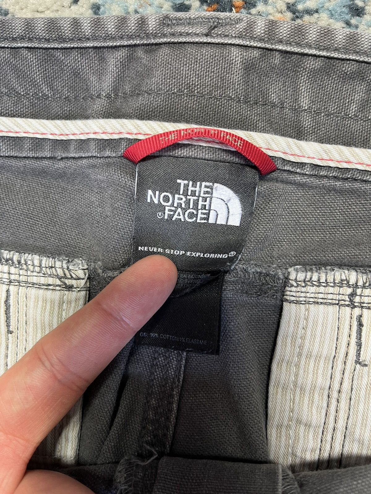 The North Face × Vintage Vintage 00s The North Face worker style sun faded pants Size US 38 / EU 54 - 23 Thumbnail