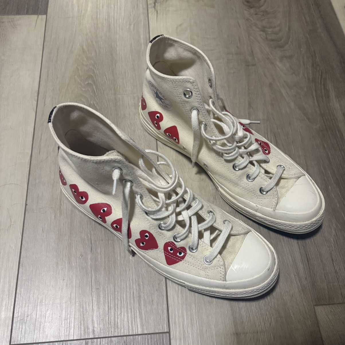 Comme des Garcons PLAY CDG x Converse Size 10 Size US 10 / EU 43 - 1 Thumbnail